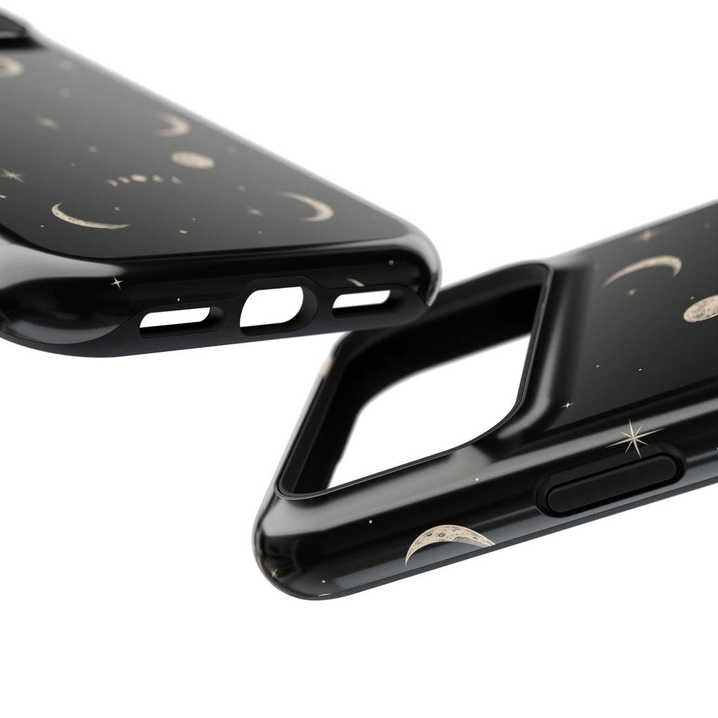 Celestial Moon & Stars Magnetic Impact-Resistant Phone Case