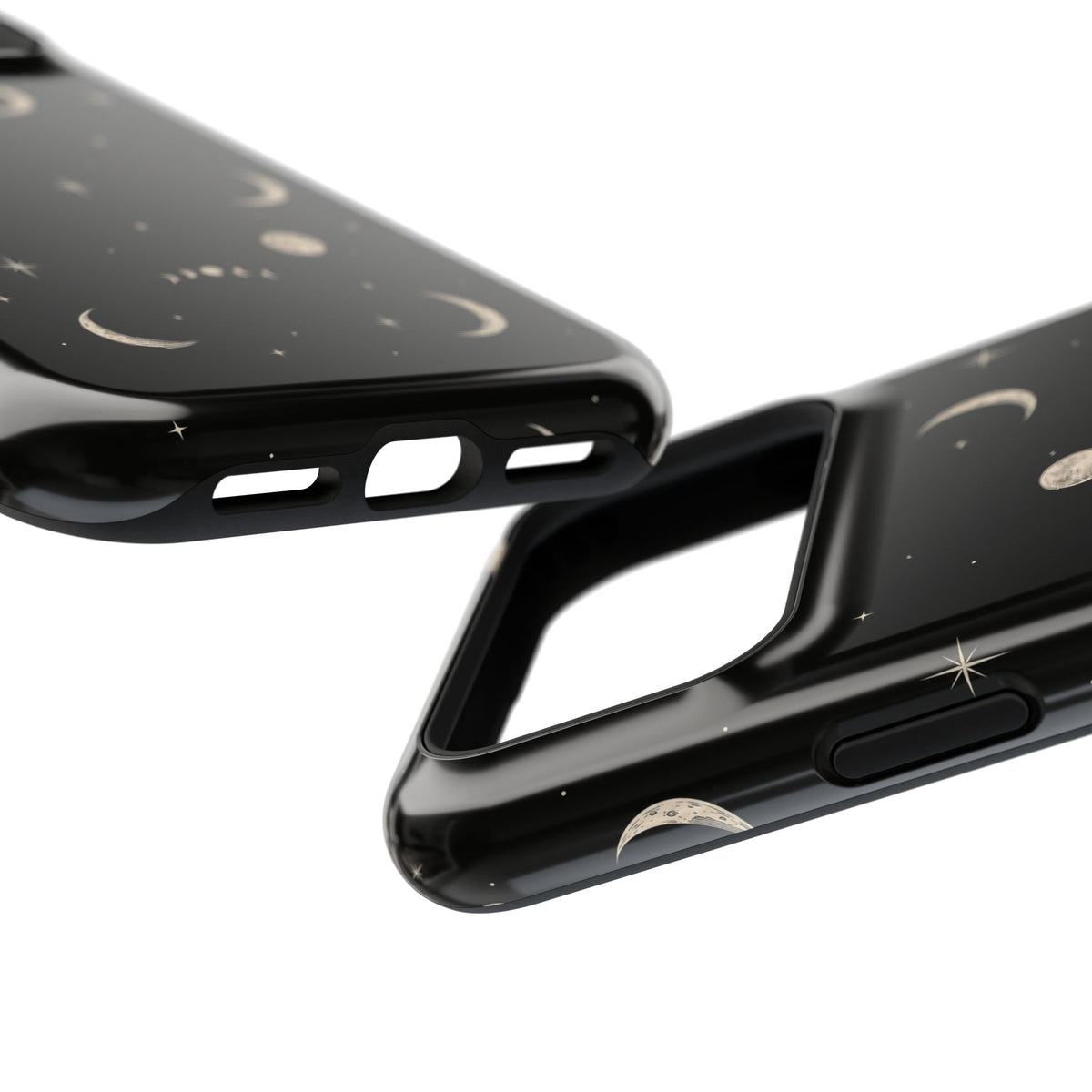 Celestial Moon & Stars Magnetic Impact-Resistant Phone Case