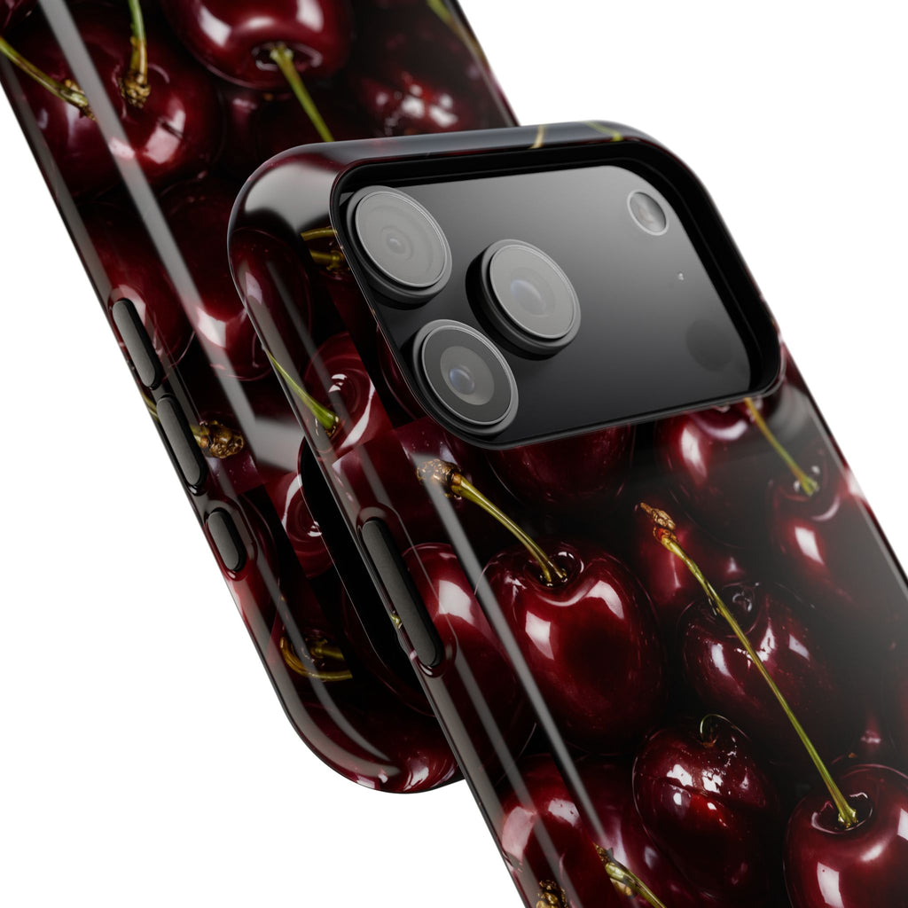 Cherry Pattern Magnetic Impact-Resistant Phone Case