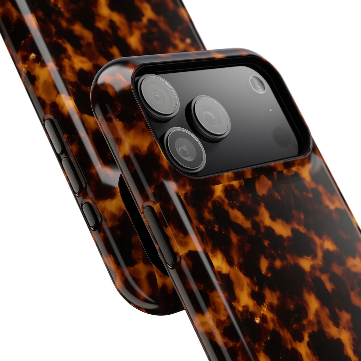 Tortoiseshell Magnetic Impact-Resistant Phone Case