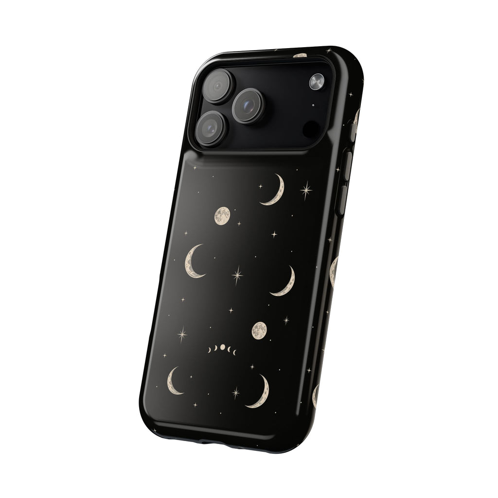 Celestial Moon & Stars Magnetic Impact-Resistant Phone Case