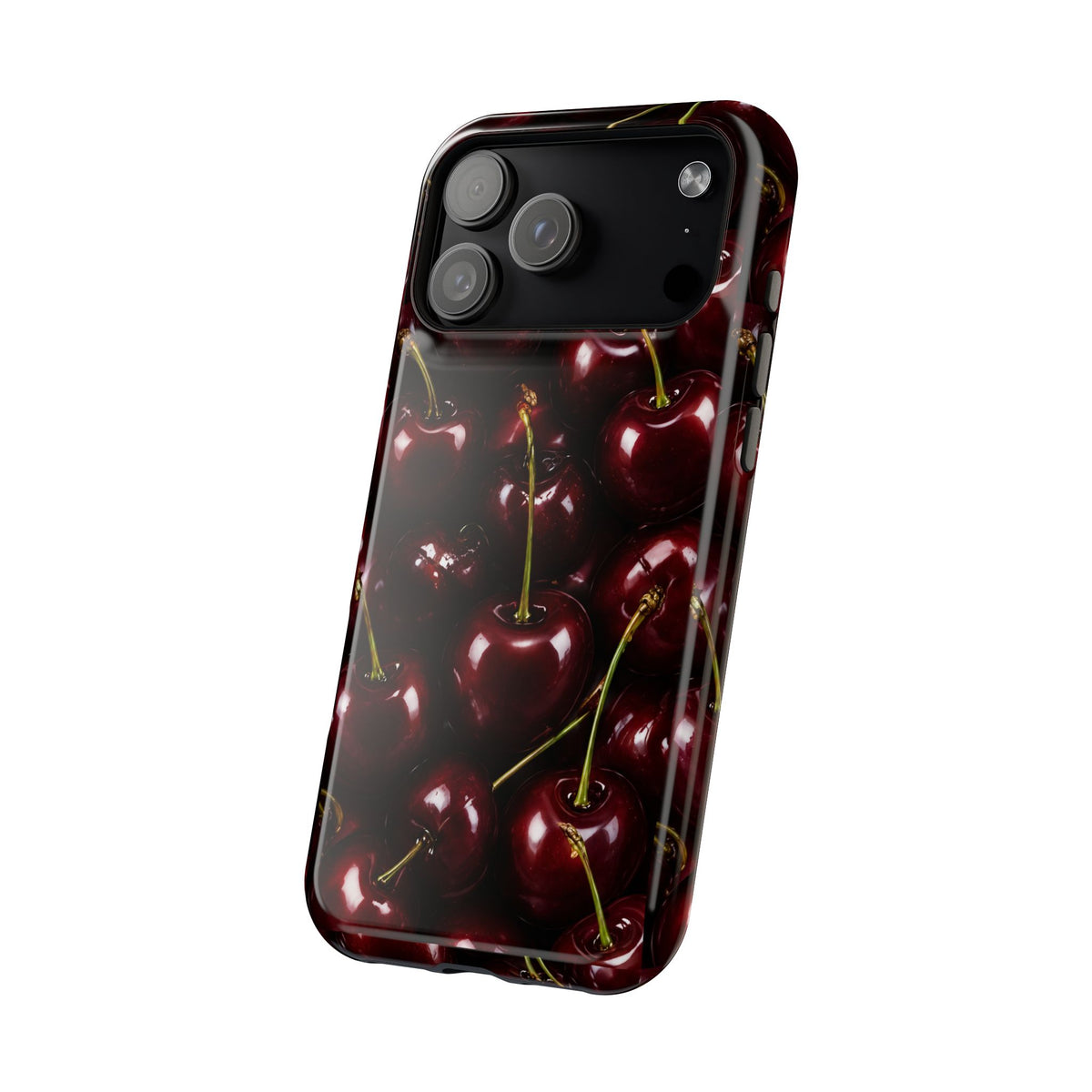 Cherry Pattern Magnetic Impact-Resistant Phone Case
