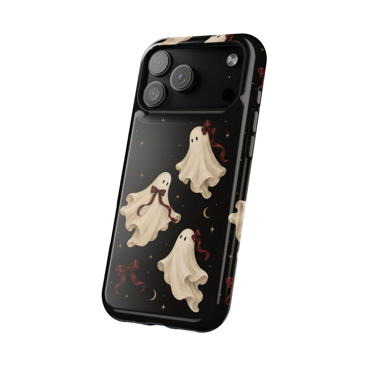 Cute Vintage Ribbon & Bows Ghosts Magnetic Impact-Resistant Phone Case