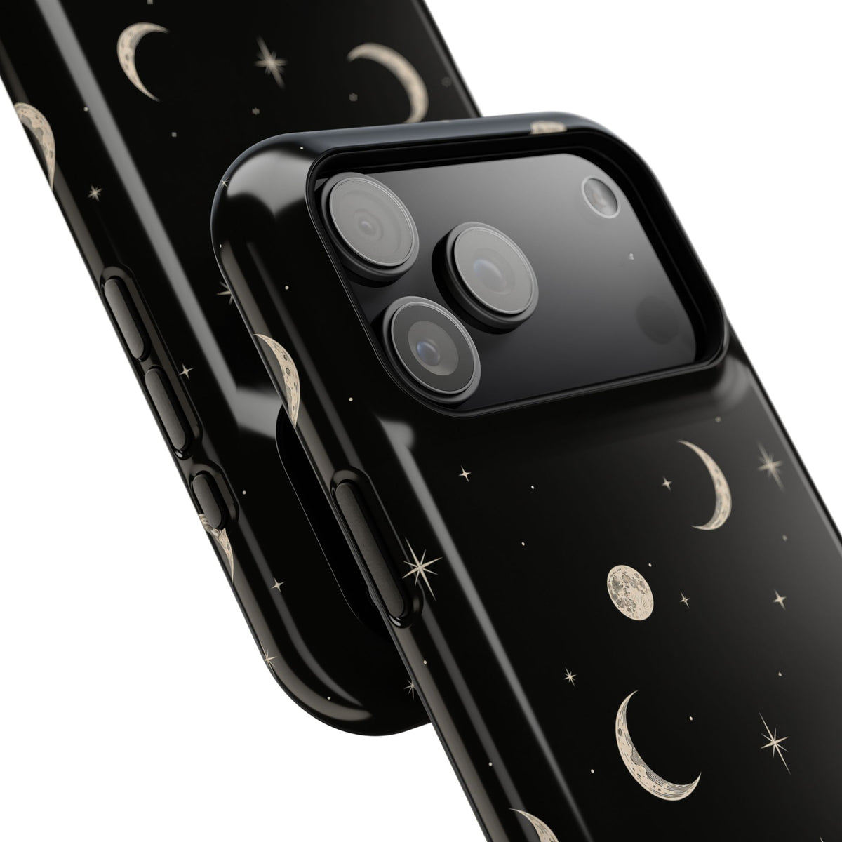 Celestial Moon & Stars Magnetic Impact-Resistant Phone Case