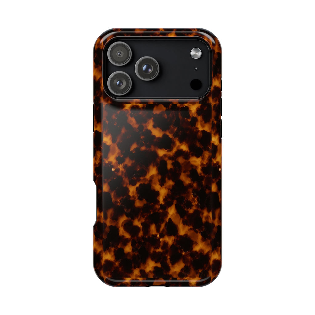 Tortoiseshell Magnetic Impact-Resistant Phone Case