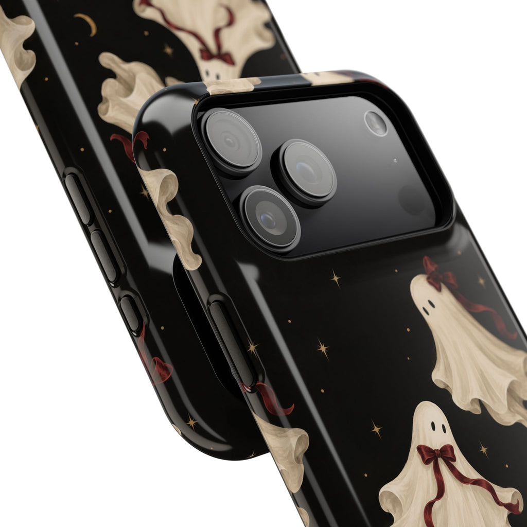 Cute Vintage Ribbon & Bows Ghosts Magnetic Impact-Resistant Phone Case