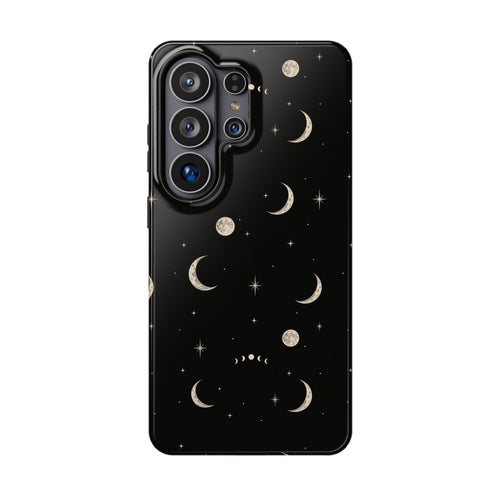 Celestial Moon & Stars Magnetic Impact-Resistant Phone Case